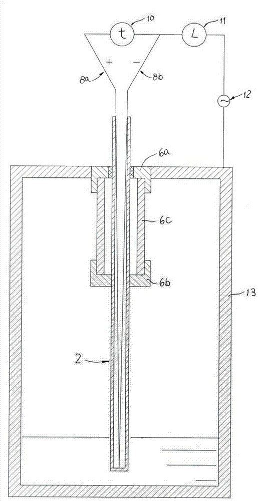 Integrated electric contact liquid level liquid temperature measurement sensor