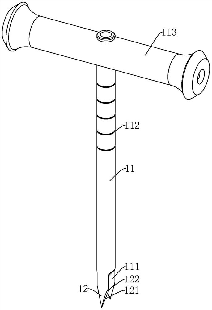 An instrument for transforaminal endoscopic fusion surgery and its application method