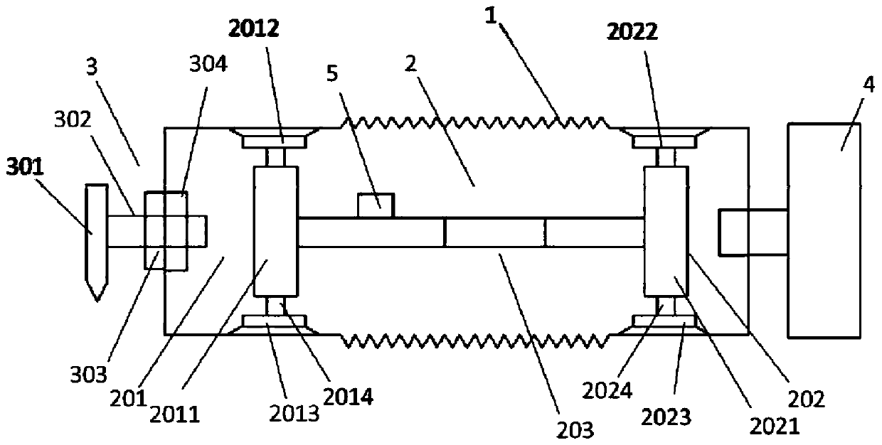 Intelligent bionic squirming type pipeline cleaning robot