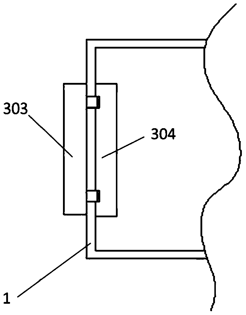 Intelligent bionic squirming type pipeline cleaning robot