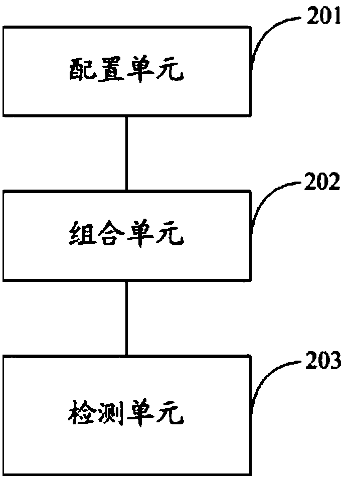 User equipment and detection method and device for physical downlink control channel of user equipment