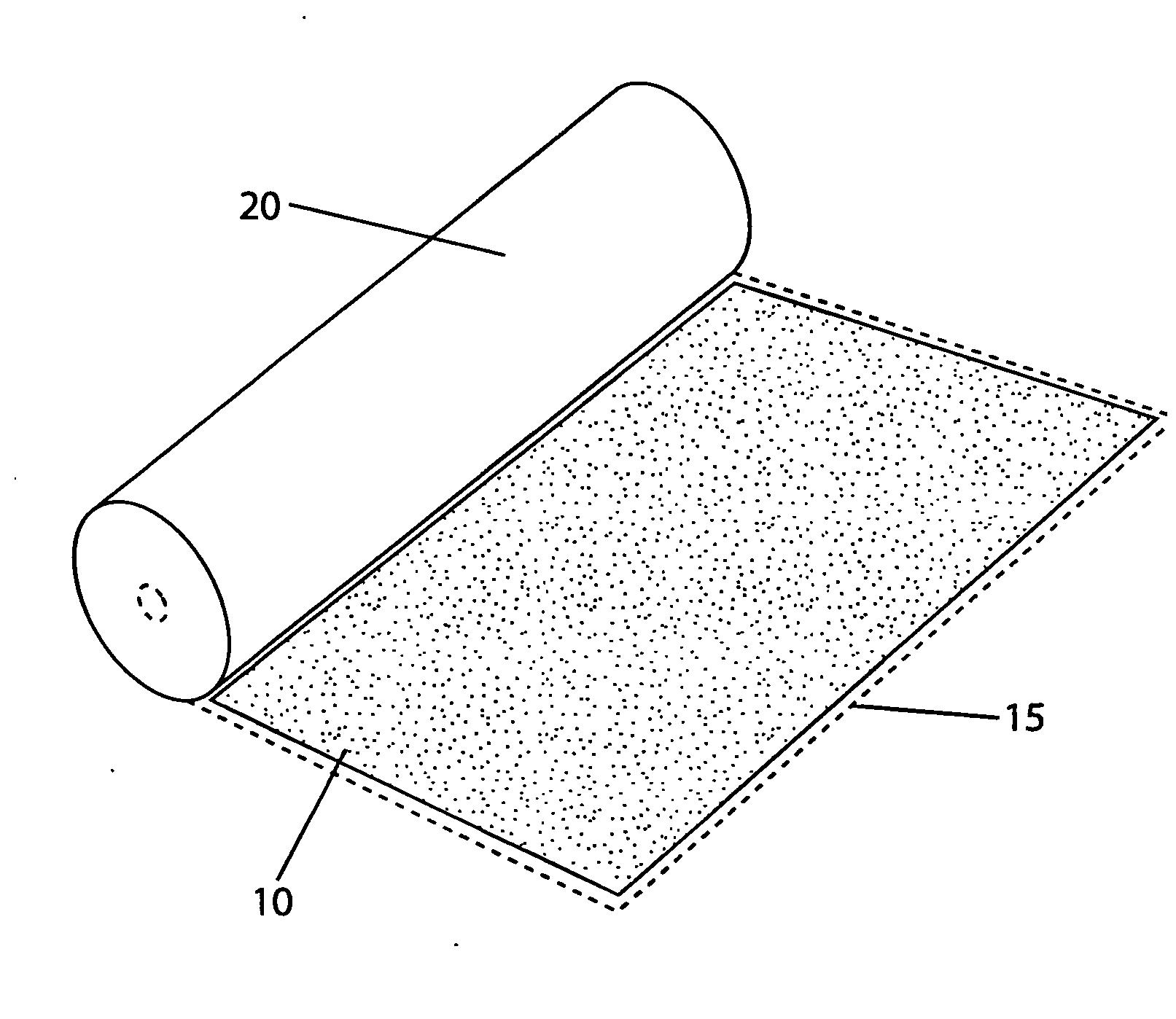 Building membrane with porous pressure sensitive adhesive