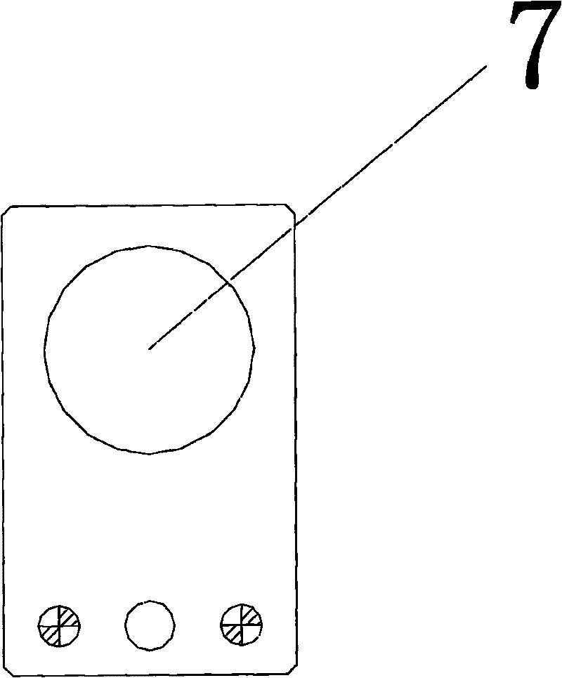 Quick-change type guide sleeve fixing structure