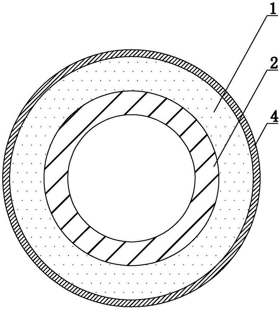 Hydrophilic type super-lubricity urinary catheter and preparation method thereof