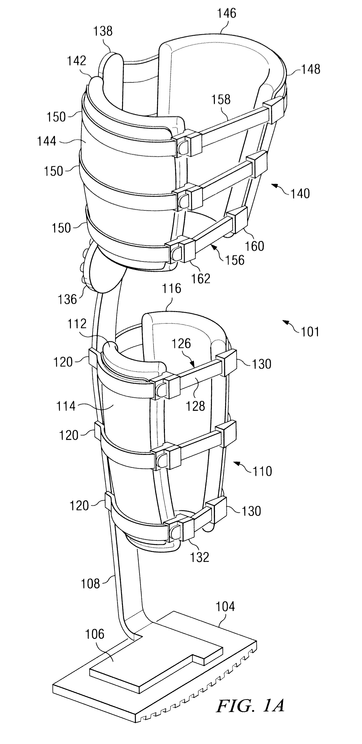 Weight-bearing lower extremity brace