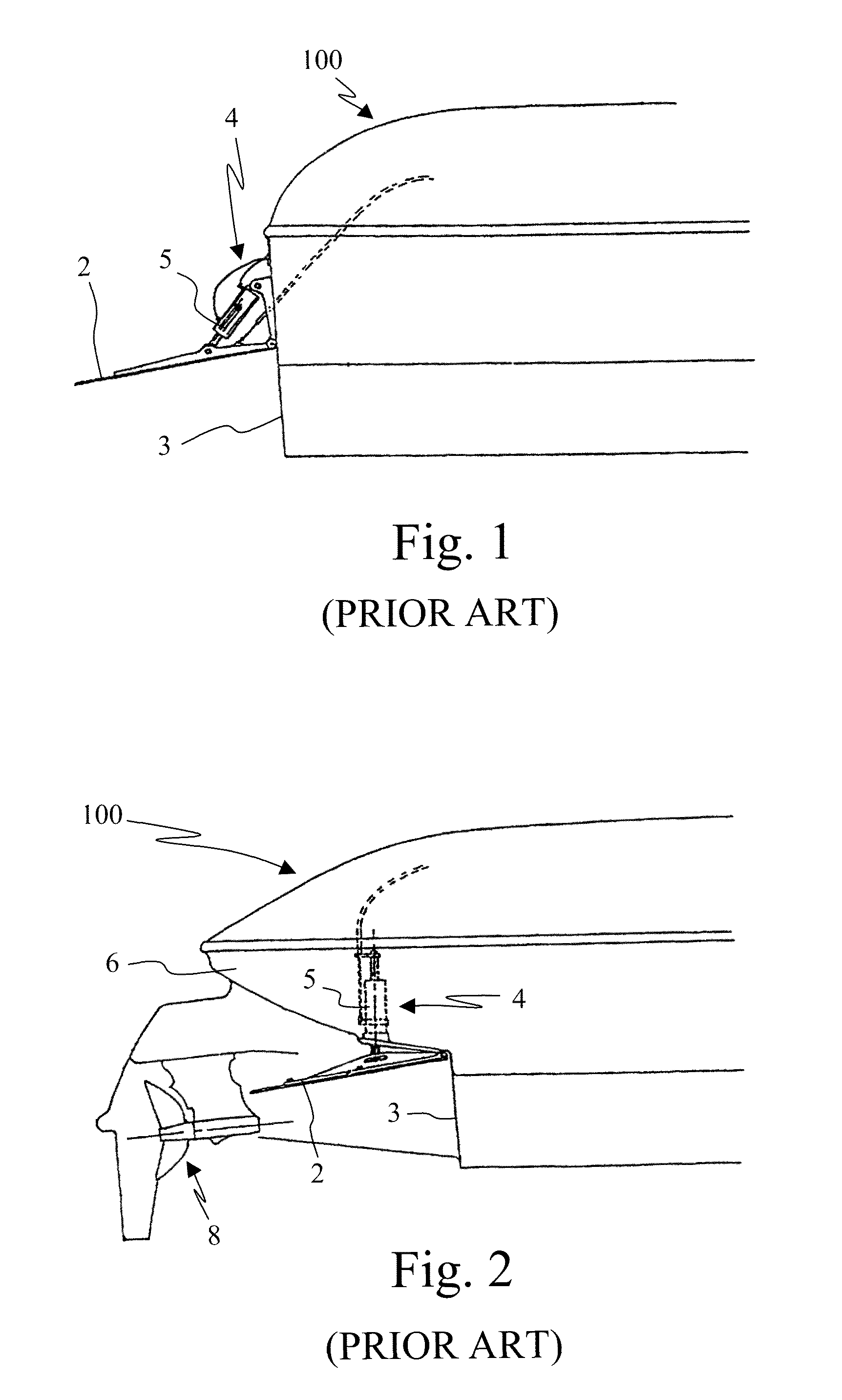 High performance planing hull provided with a trim tab system