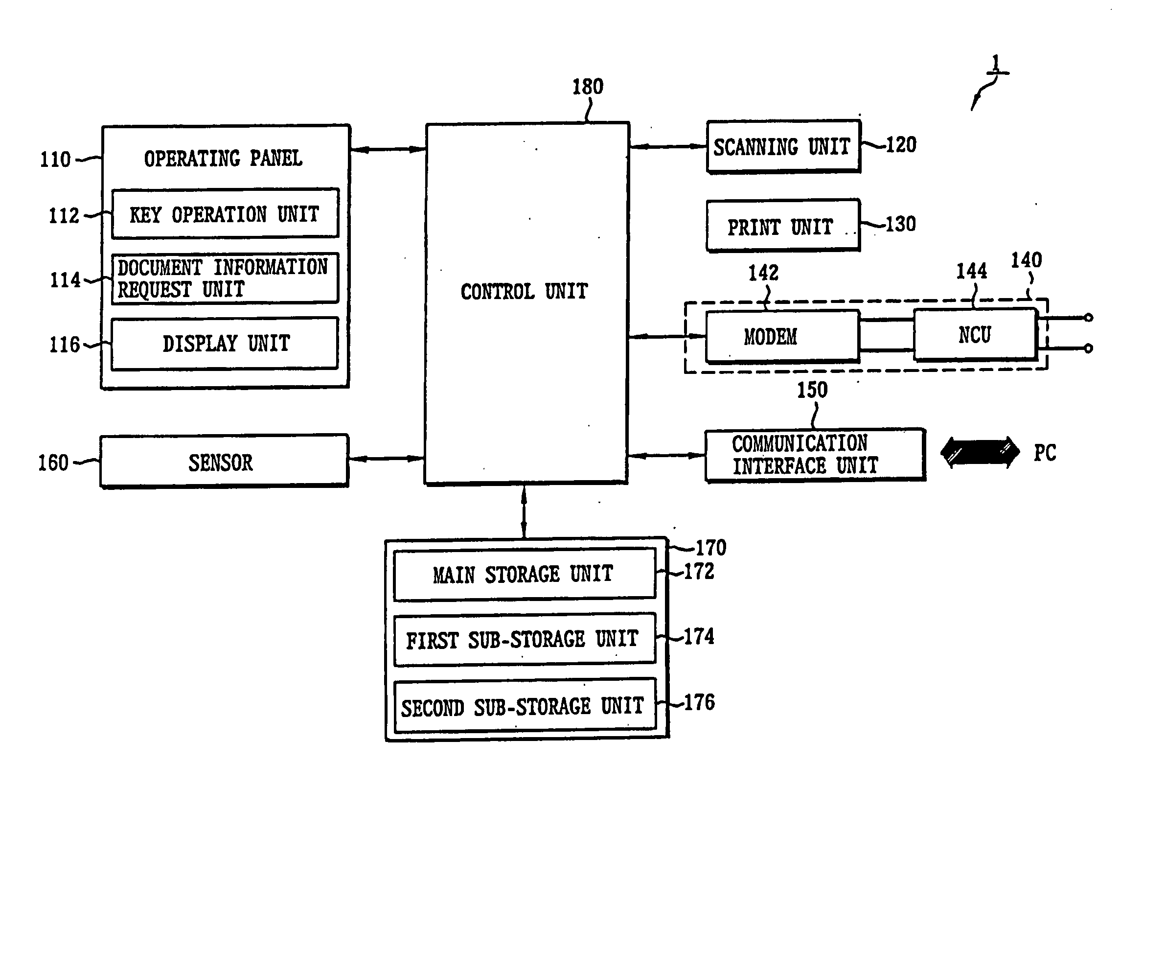 Image-forming apparatus and document information management method thereof