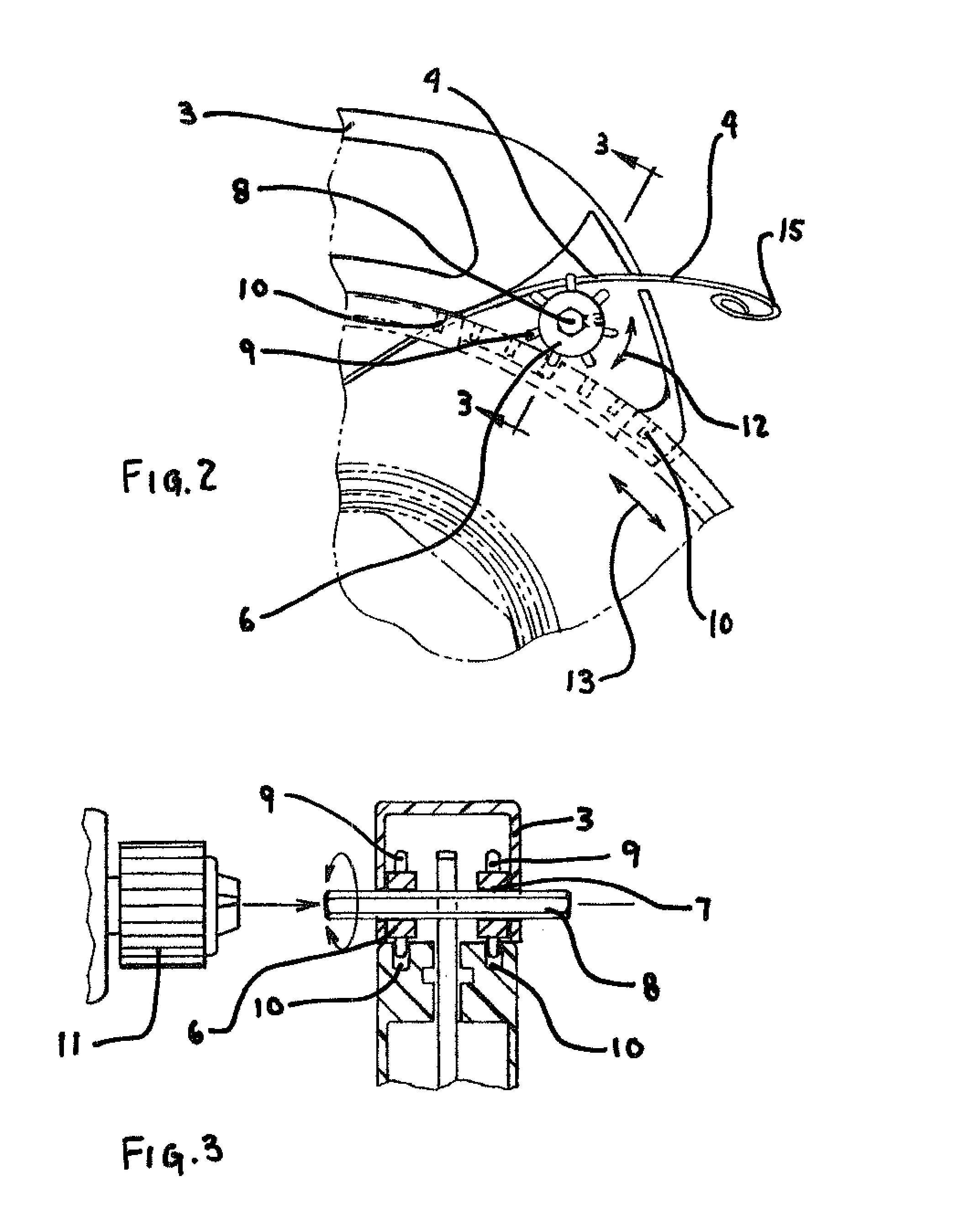 Powered fish tape