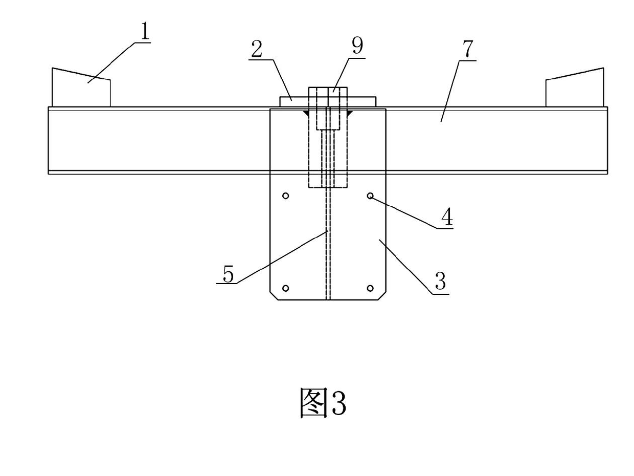 Device for installing and detaching support shoes of jacks of shield tunneling machine and method for installing and detaching support shoes