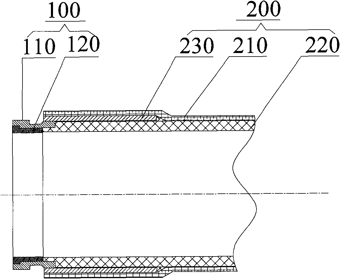 Conveying pipe, concrete conveying machine and method for manufacturing conveying pipe