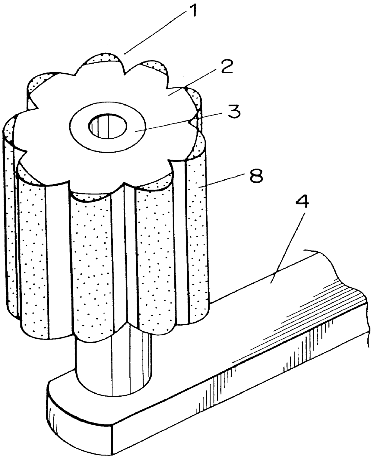 Tubular rotary head cleaner having a non-woven fabric for a magnetic recording and/or reproducing apparatus