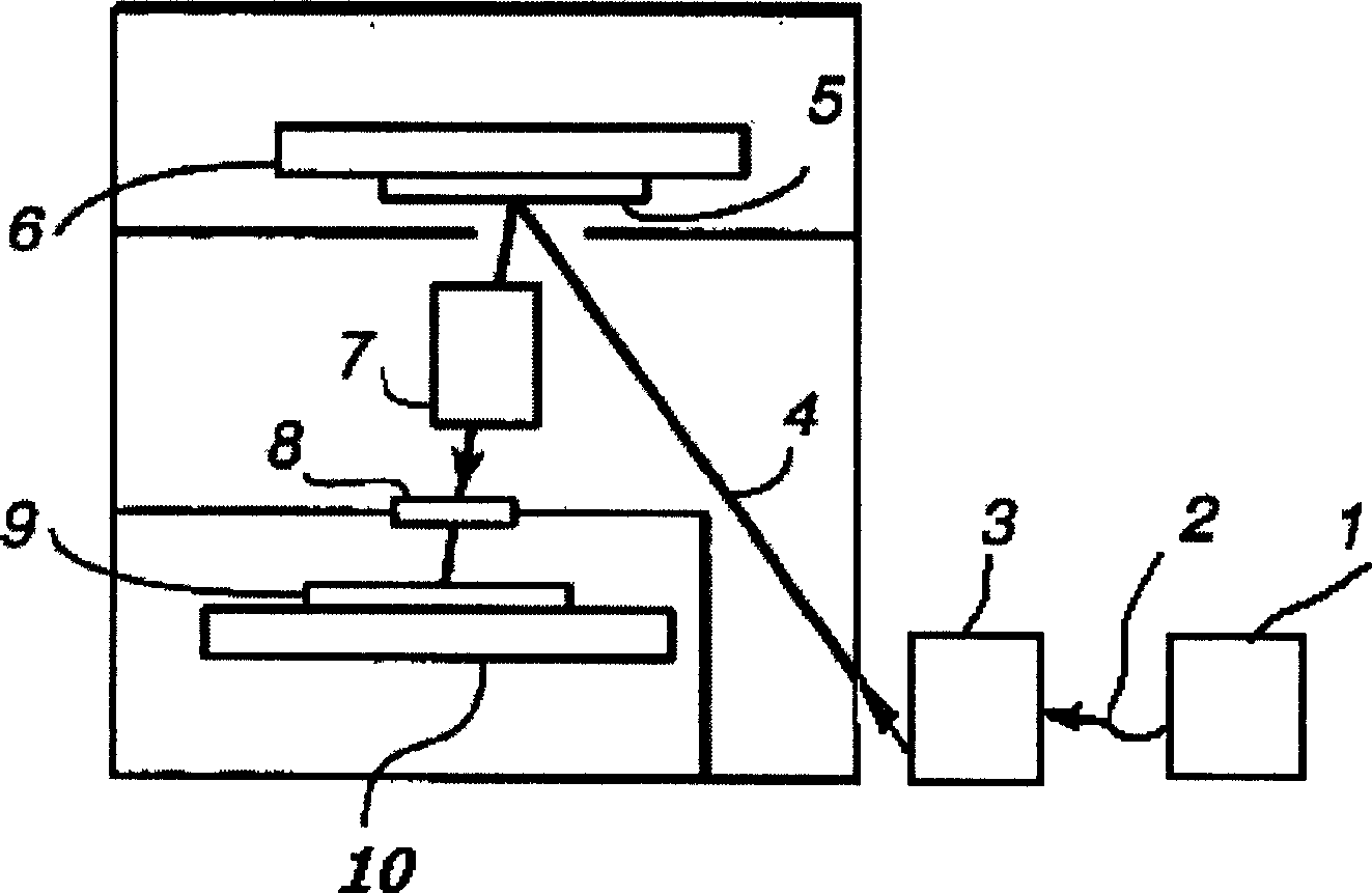 Accurate magnetic suspension worktable for photo etching under extra ultraviolet