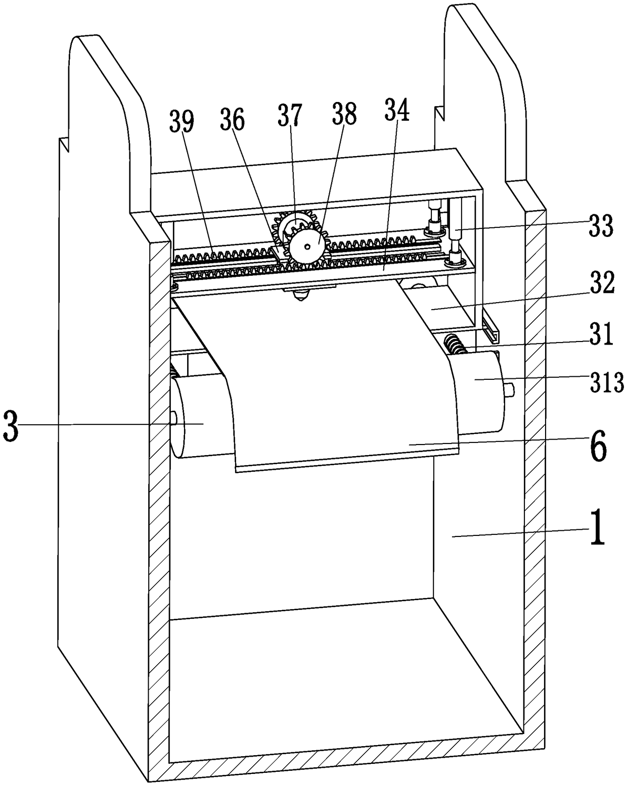 Automatic coating integrated machine for dialyzing paper used for medical treatment