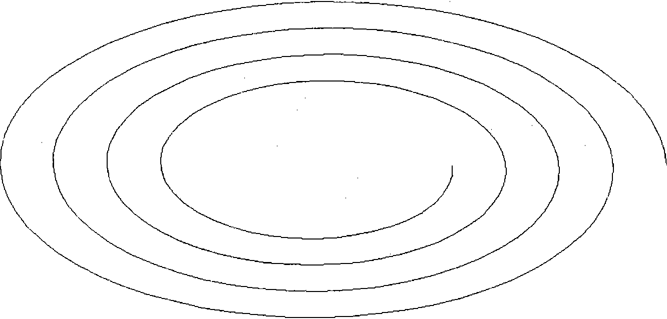 Inductance coupling coil and plasma processing device adopting same