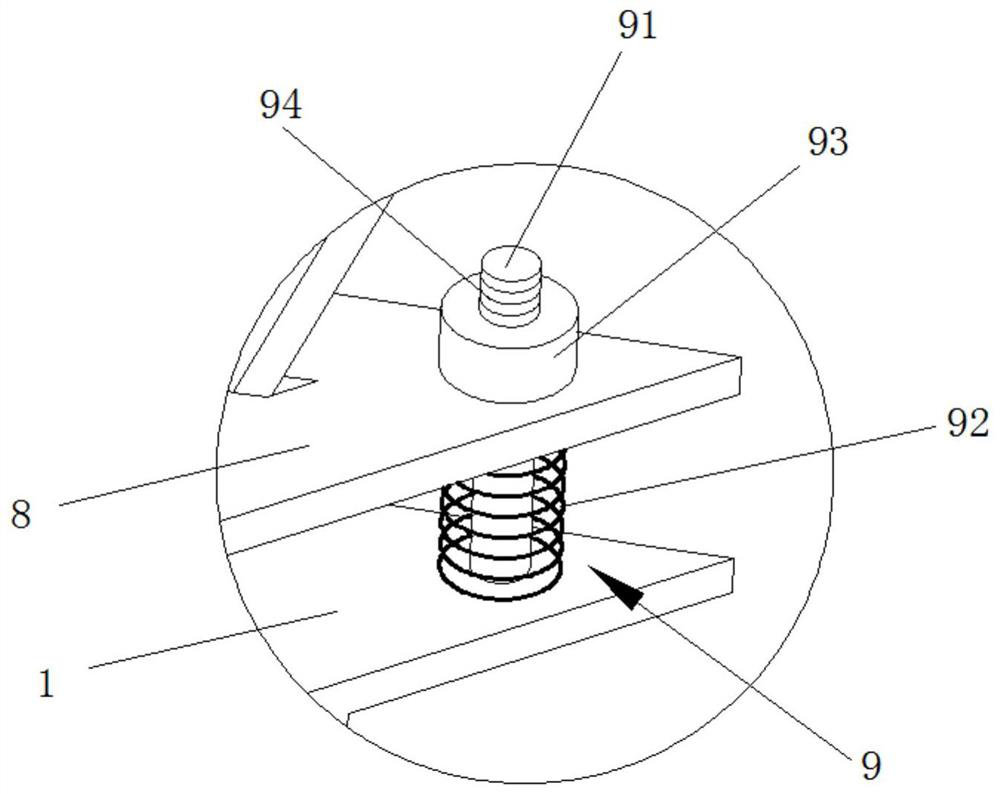 Road and bridge safety detection device and detection method thereof