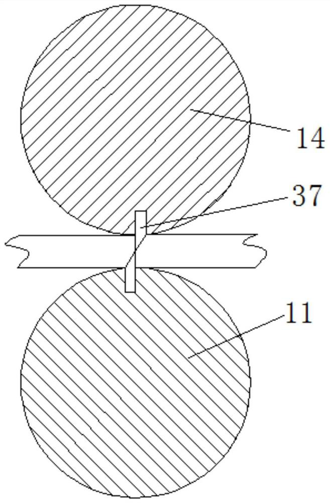 A stamping machine for producing special-shaped street lamp side panels and its use method