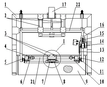 Equipment for evaluating sealing property of automobile rear axle housing