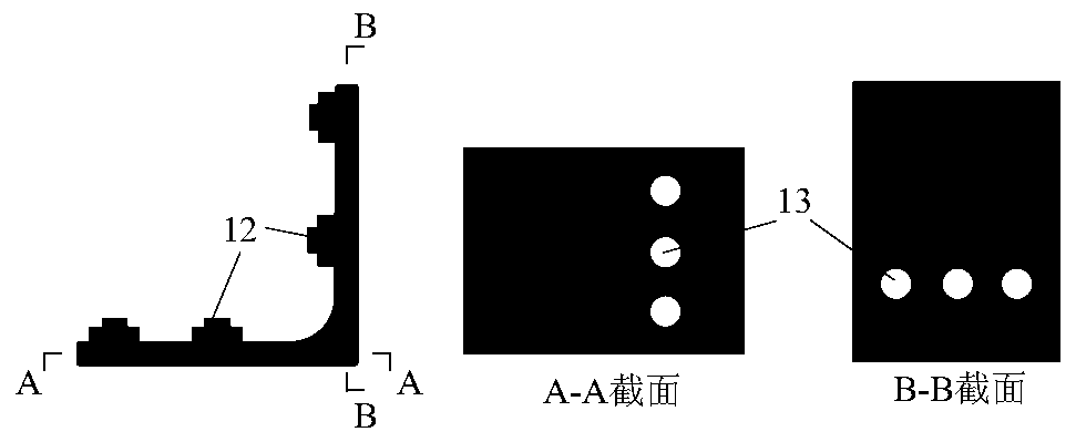 A double-column bridge pier structure with combined application of swing isolation