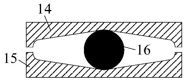 A double-column bridge pier structure with combined application of swing isolation