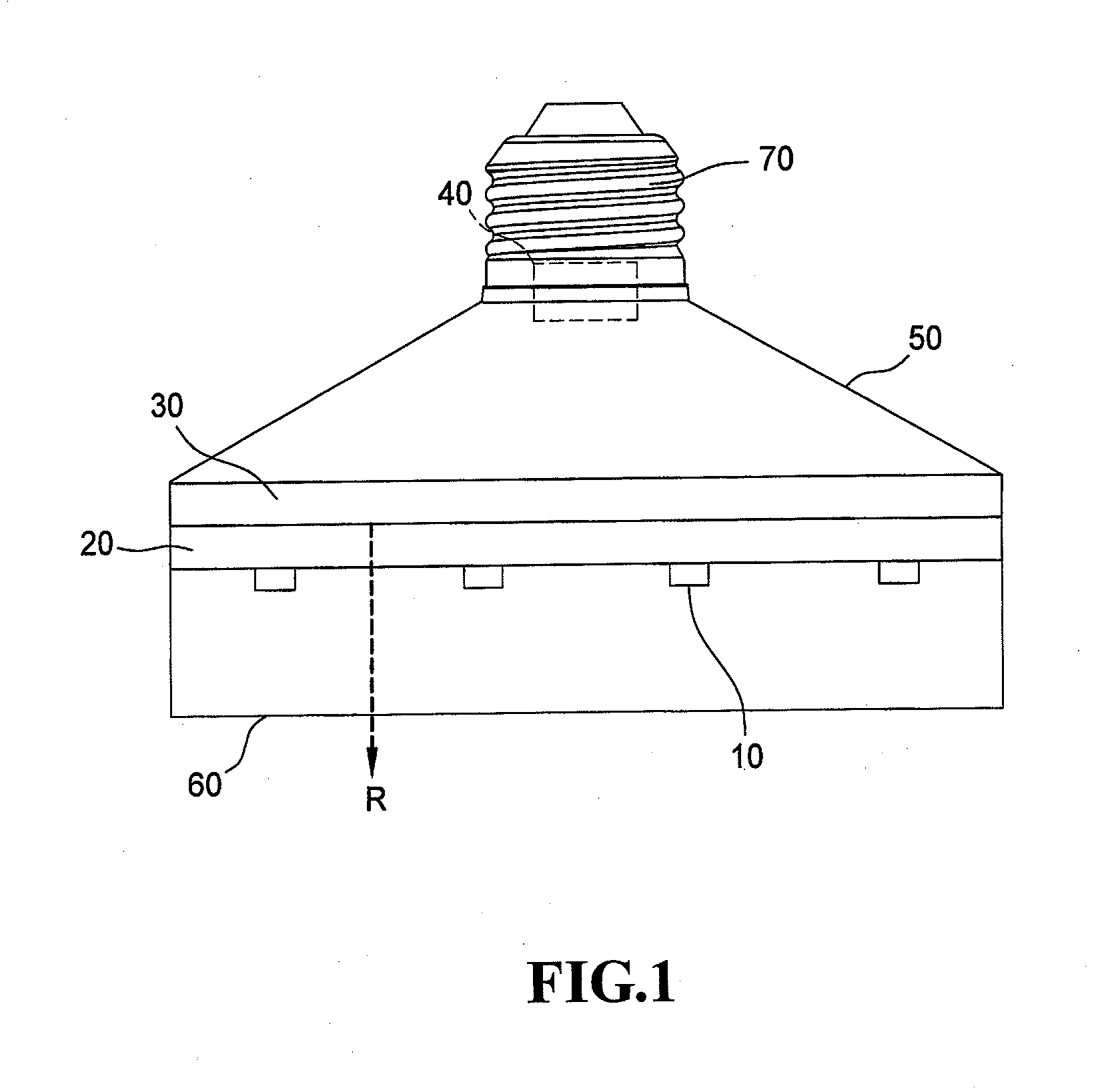 Far infrared ray ceramic bulb structure