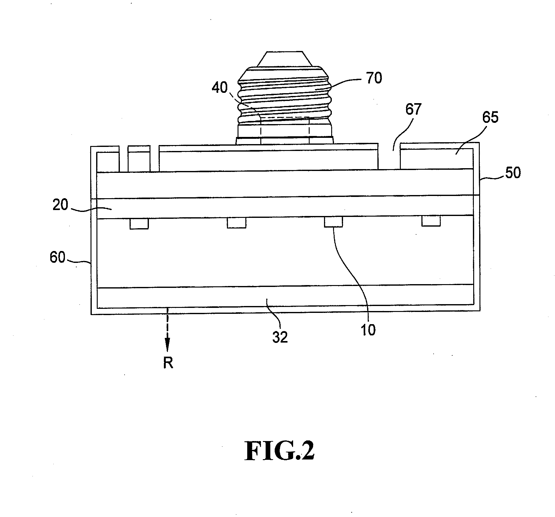 Far infrared ray ceramic bulb structure