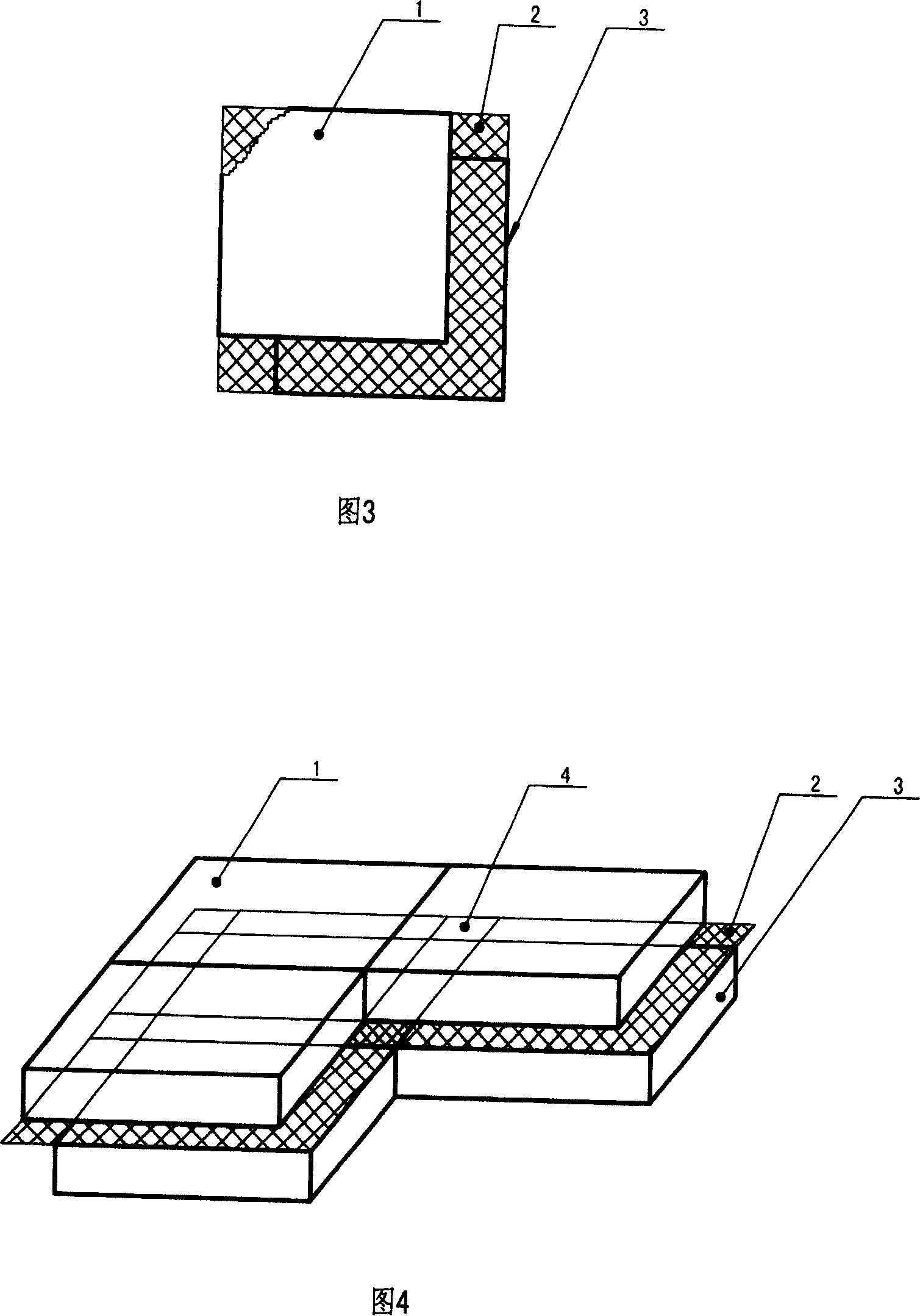 Paviny type jointable prefabricated road-face brick combined structure