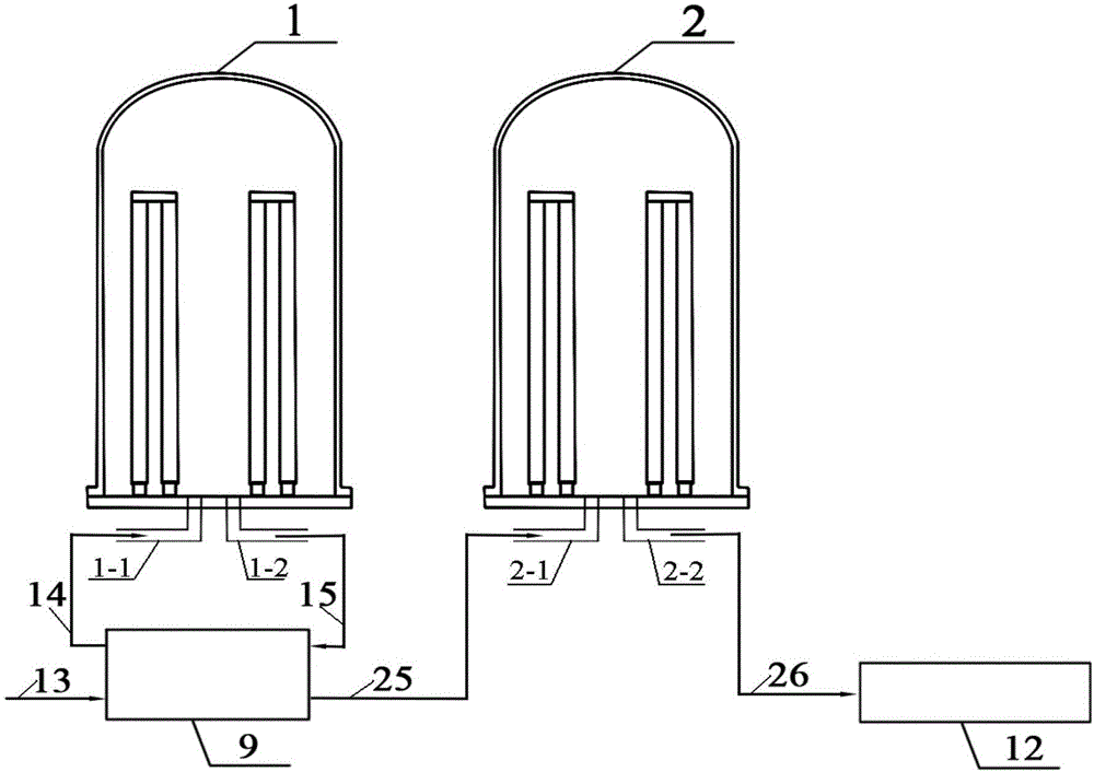 Method for producing and manufacturing polycrystalline silicon after recycling and reusing tail gas of polycrystalline silicon reducing furnace by using improved Siemens process