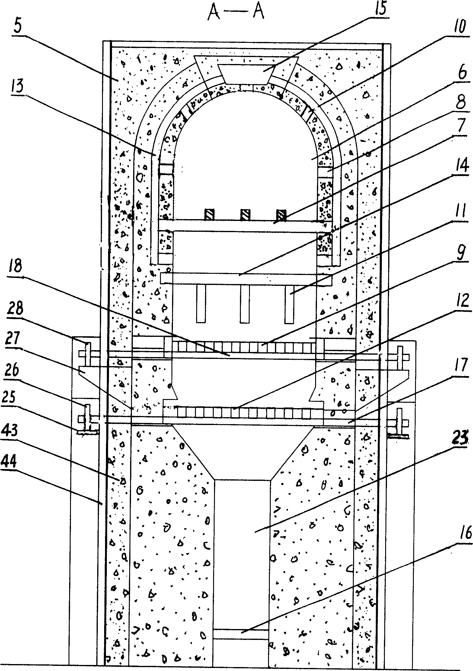 Automatic refuse burning furnaces with multiple inclined verticle grates