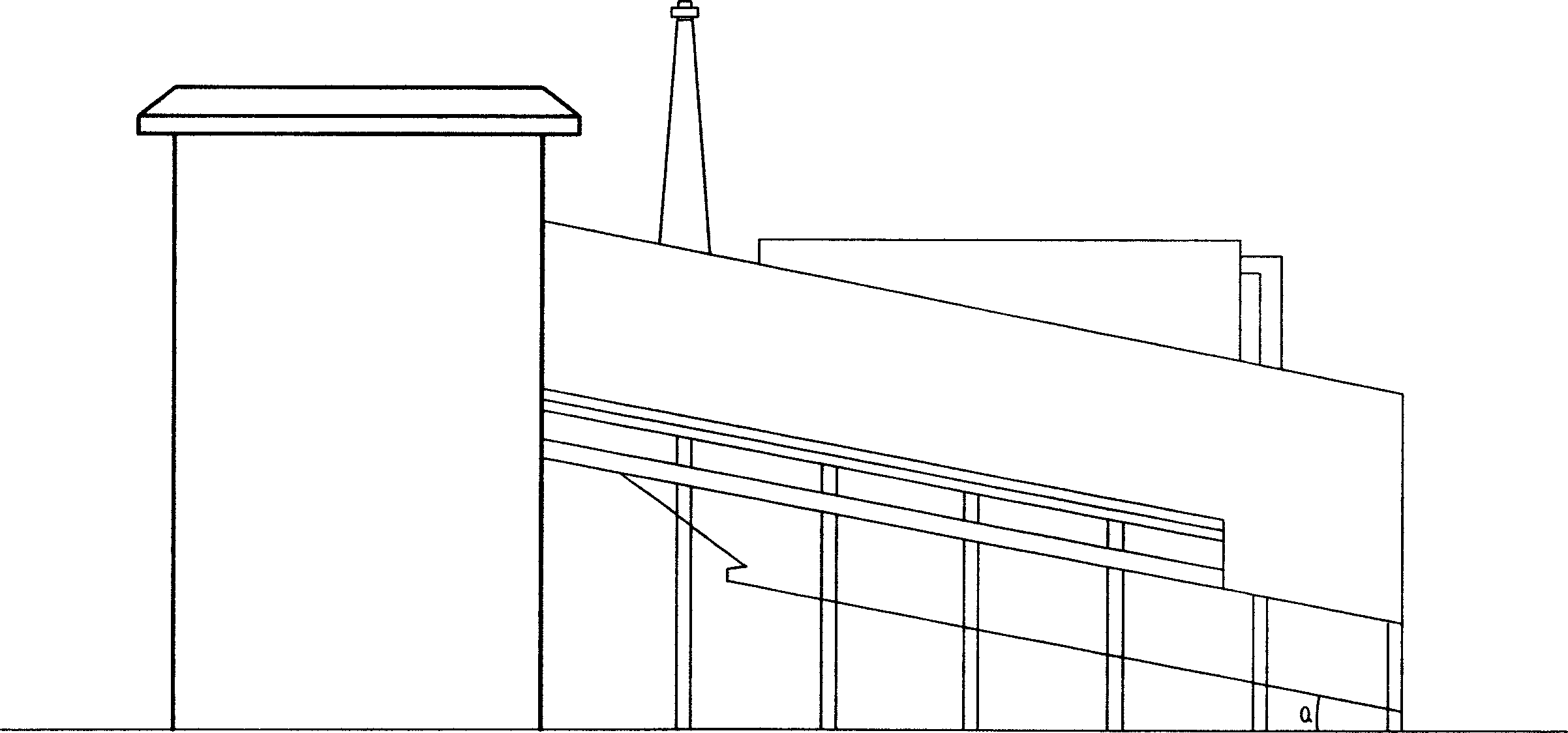 Automatic refuse burning furnaces with multiple inclined verticle grates