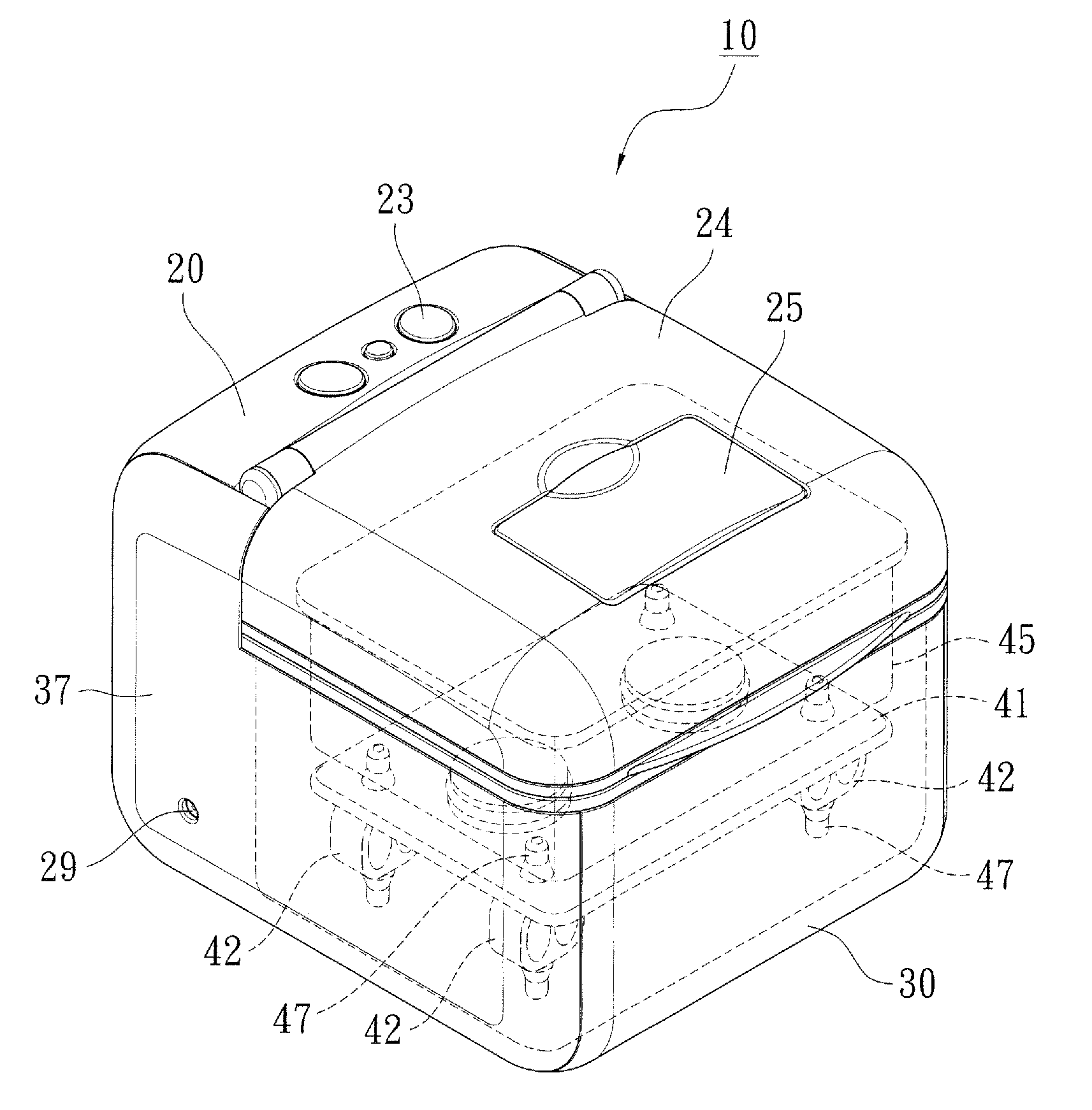 Vibrating and ultrasonic washer