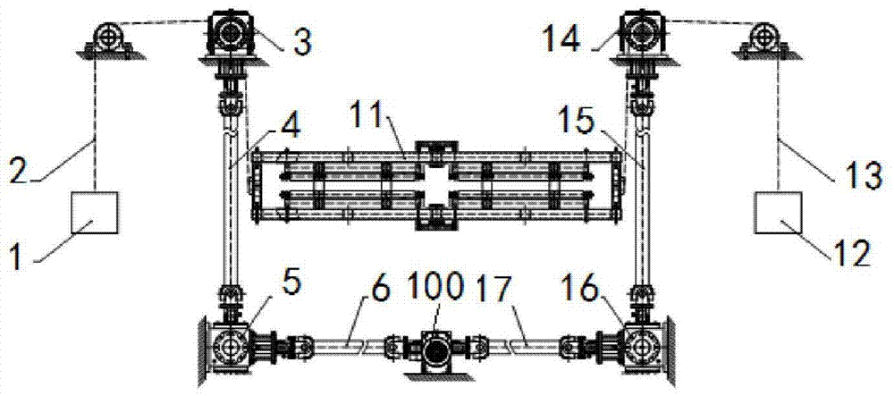 A lifting type reciprocating automatic plate turning method