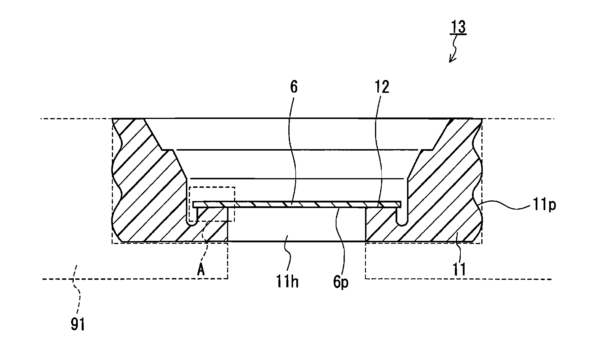 Ventilation member and method of manufacturing the same