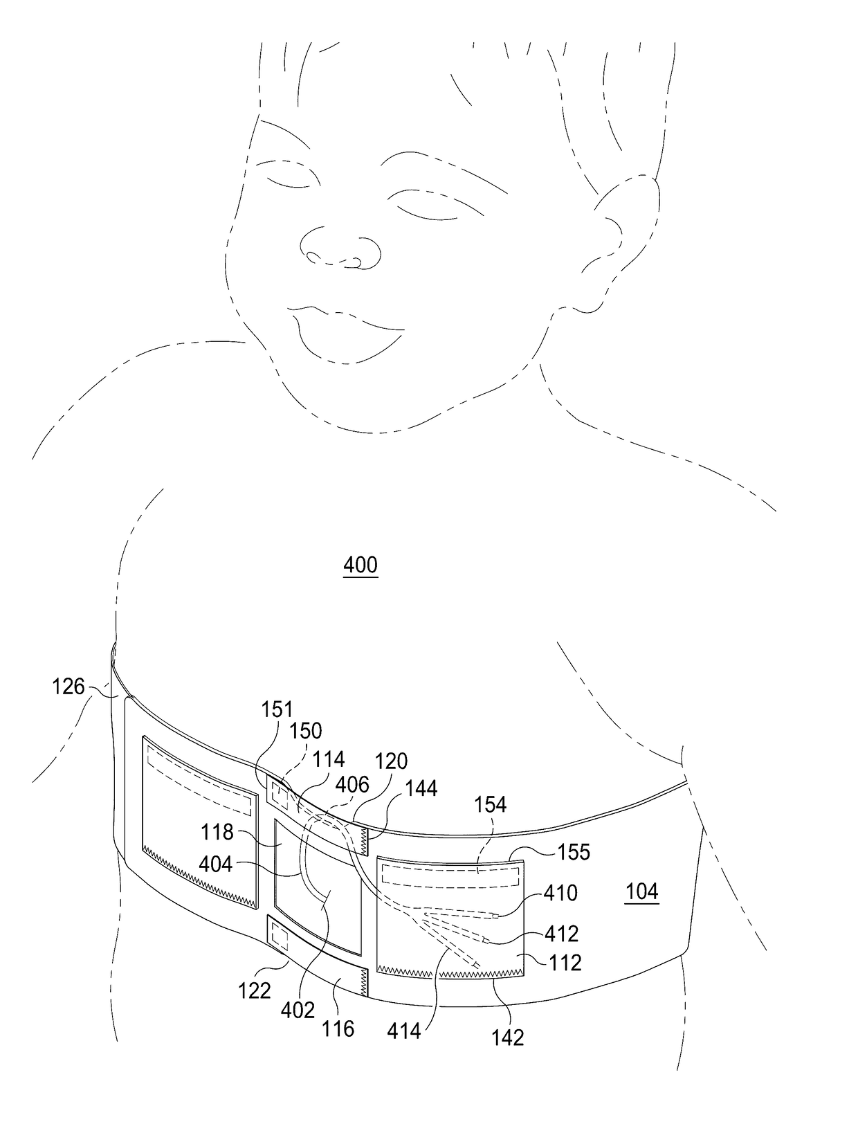 Apparatus and method for controlling visibility and access to central venous access devices