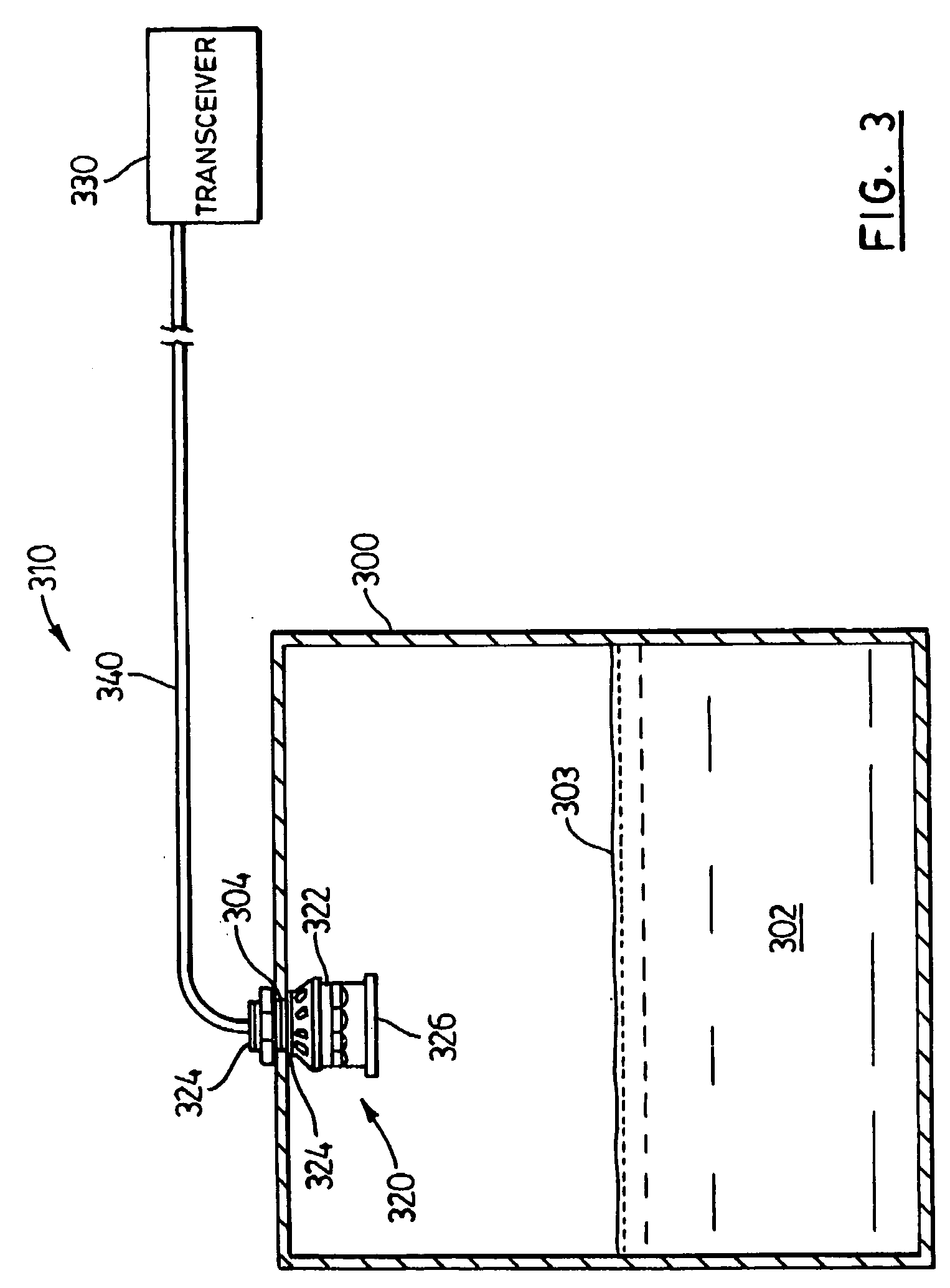 Method and apparatus for damping an ultrasonic transducer suitable for time of flight ranging and level measurement systems