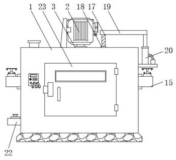 Sterilization device for capsule production