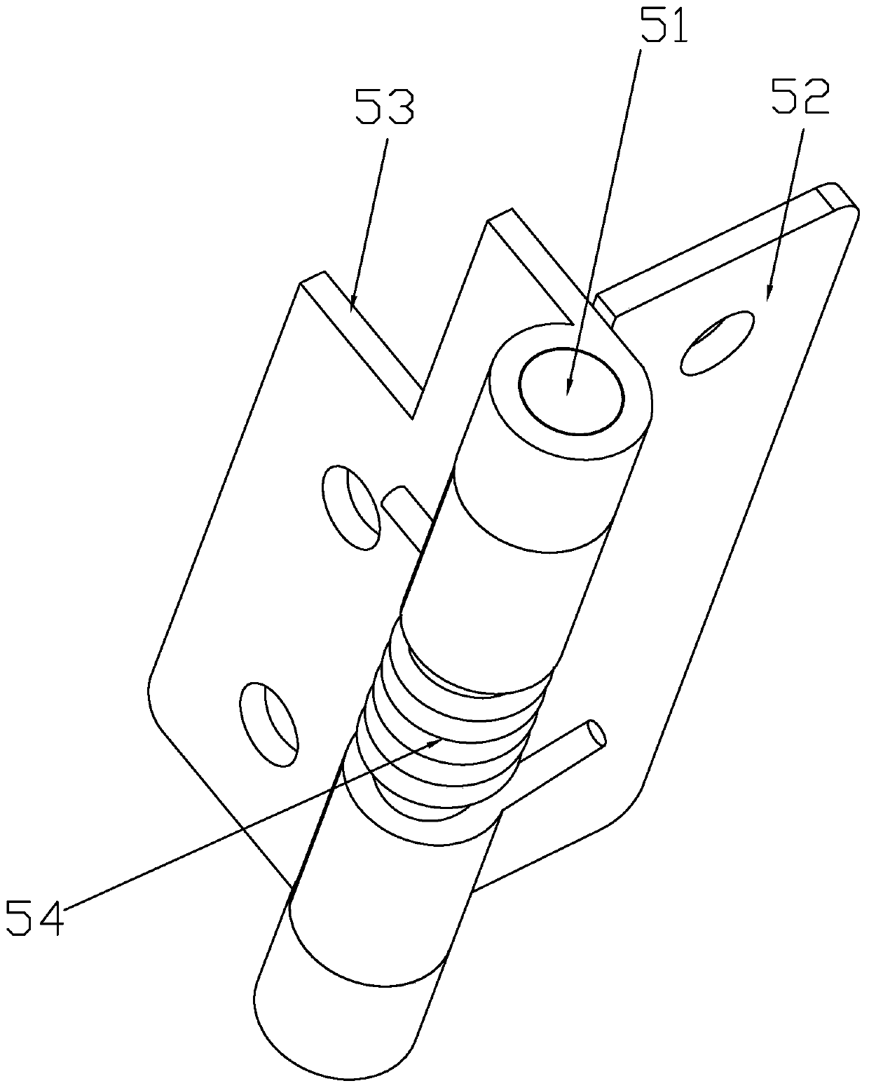 Automatic feeding and discharging orientation device for electronic fuel injection pump aluminum seat of automobile