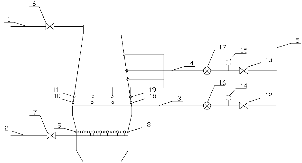 Method for avoiding in-furnace detonation in furnace shutdown process of 3200 m3 blast furnace