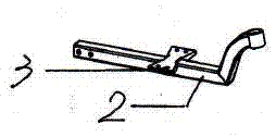 Large-wheel-diameter swinging and twisting type sliding plate