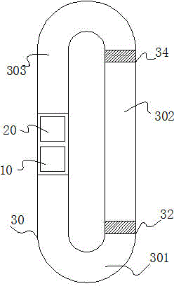 Method for generating biogas by using device for promoting uniform distribution of strain of multi-region circular fermentation system