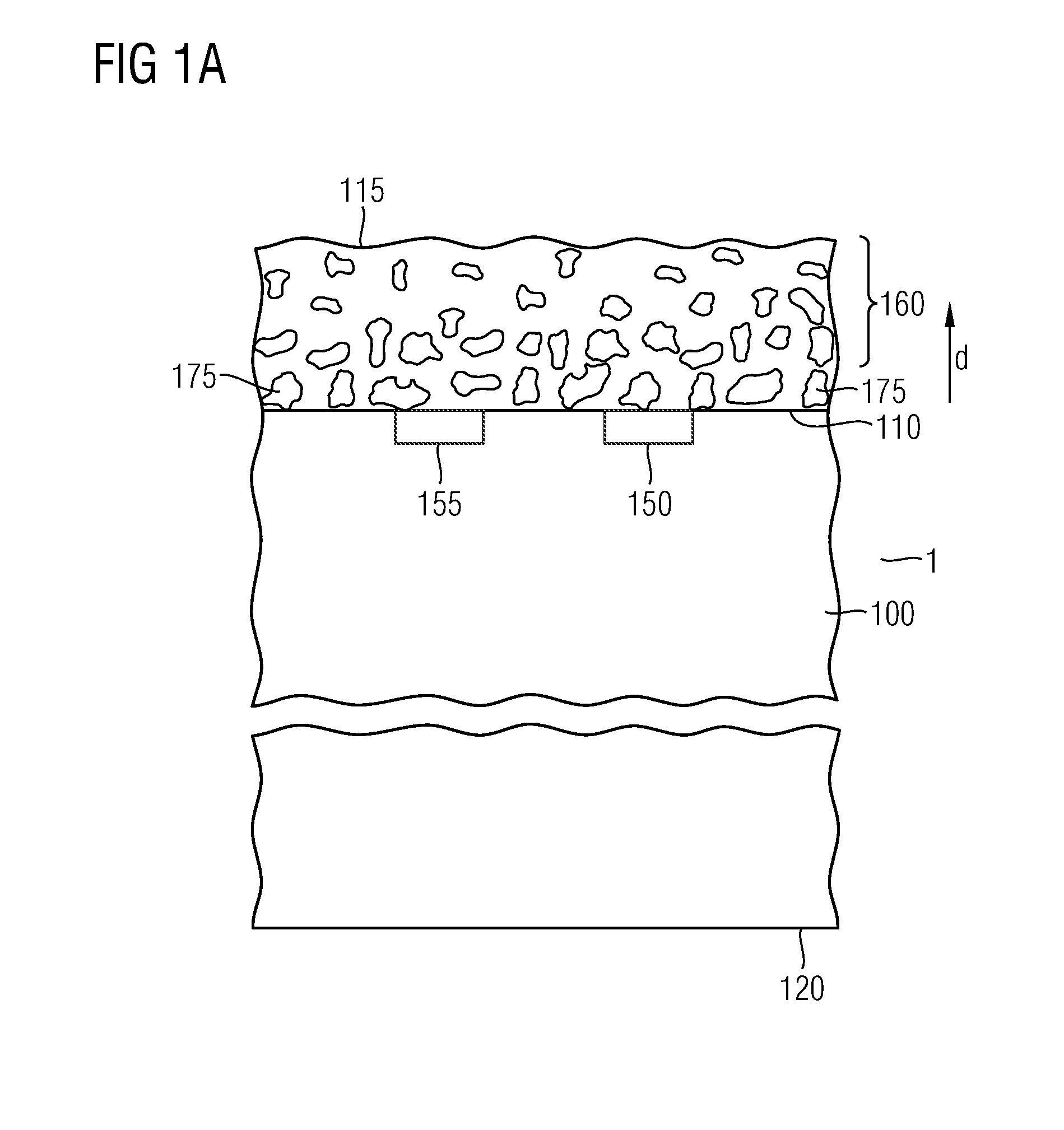 Device including a metallization layer and method of manufacturing a device