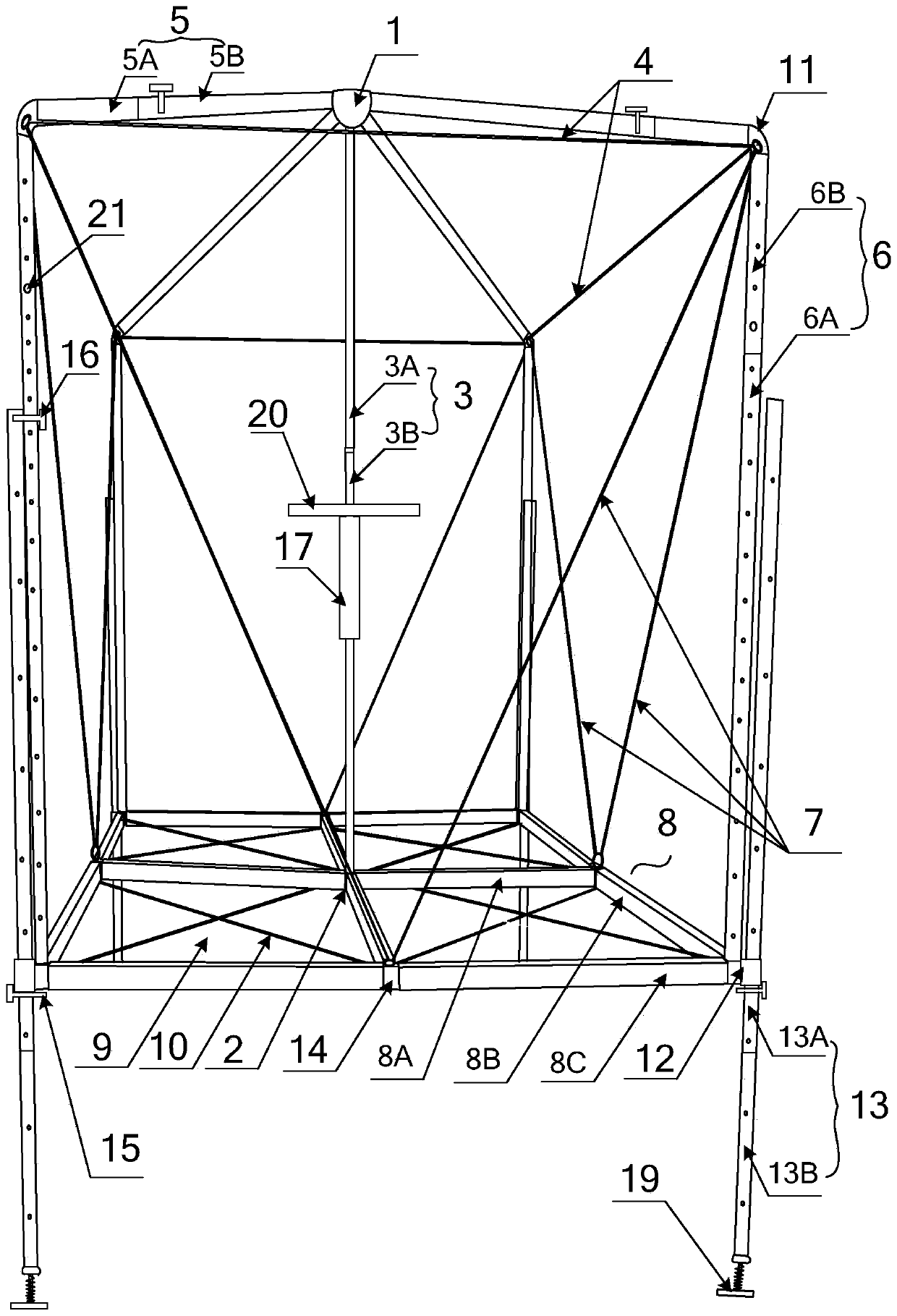 Portable multi-function tent room