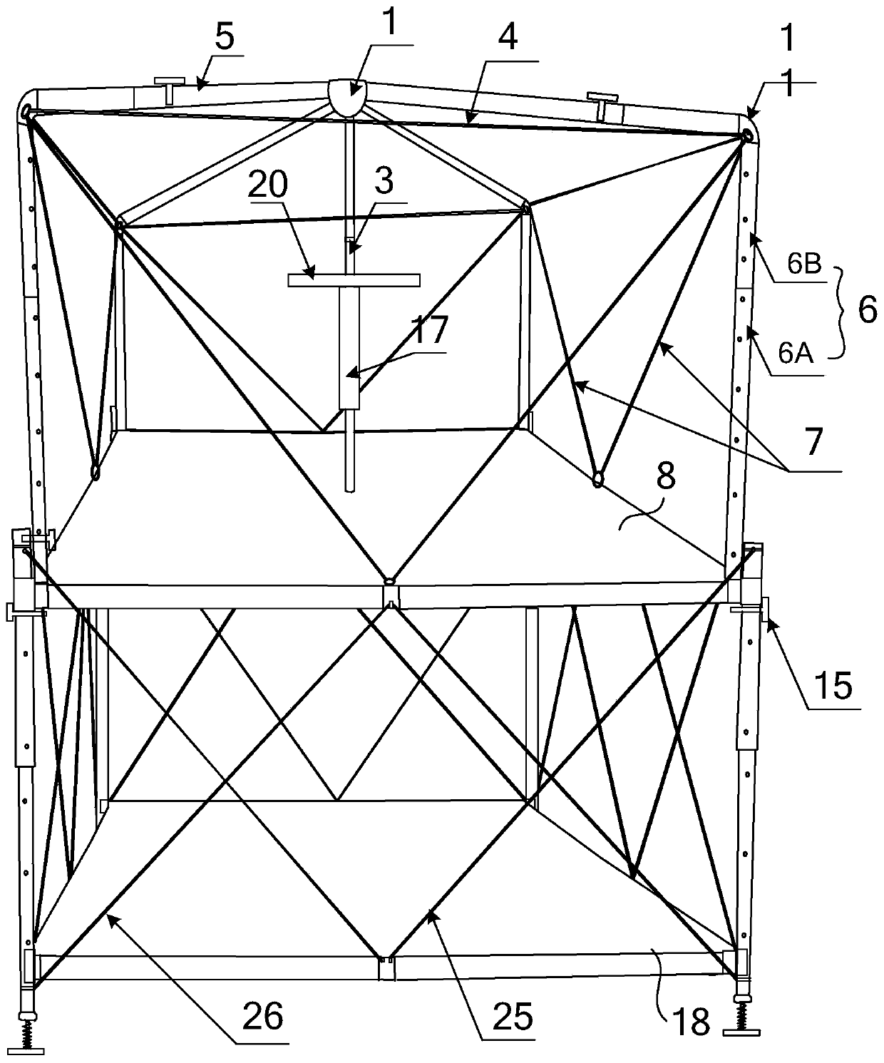 Portable multi-function tent room