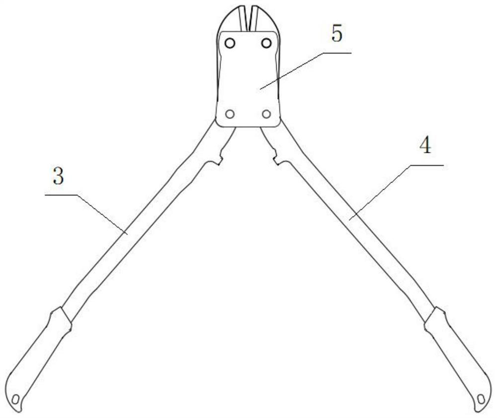 Labor-saving bolt clipper