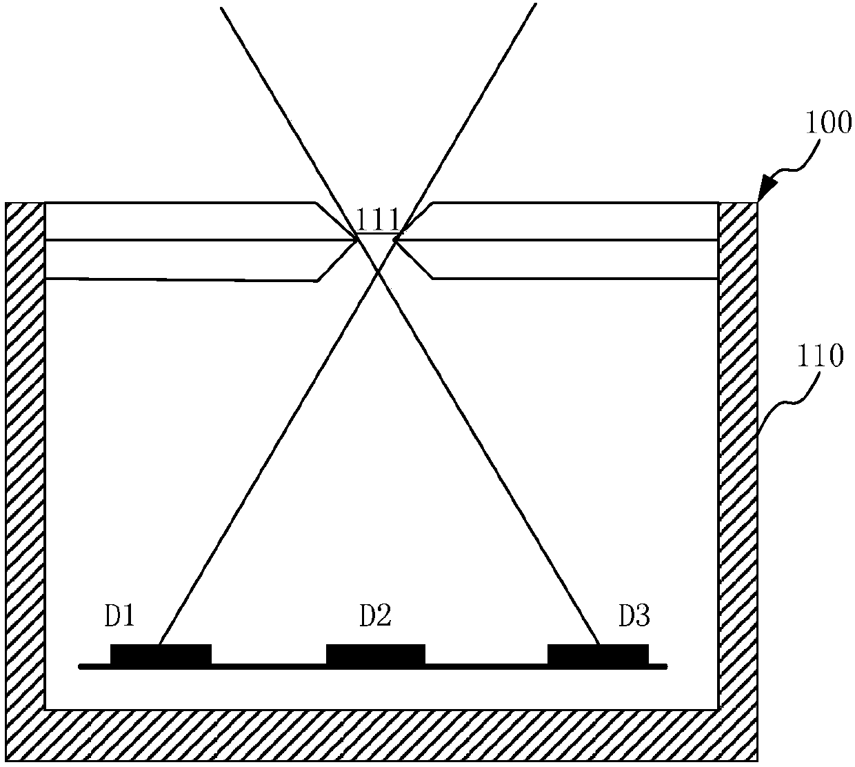 Medium energy electron detection unit, medium energy electron detection probe and medium energy electron detector