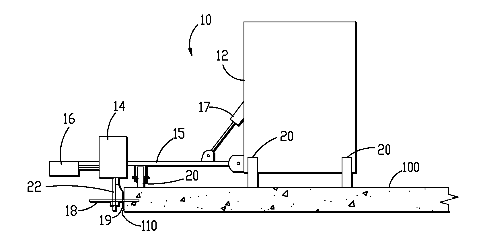 System and Method for Concrete Slab Connection