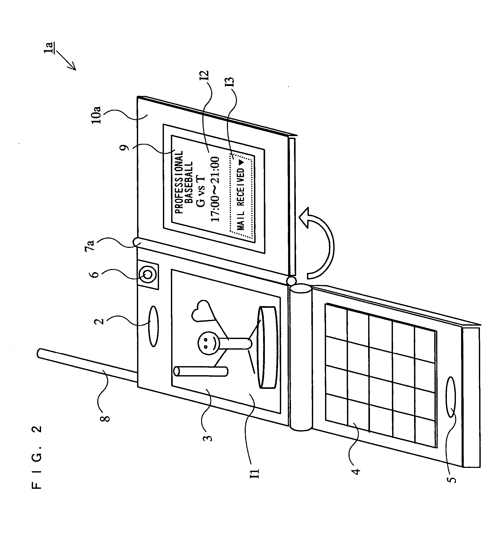 Portable information terminal device