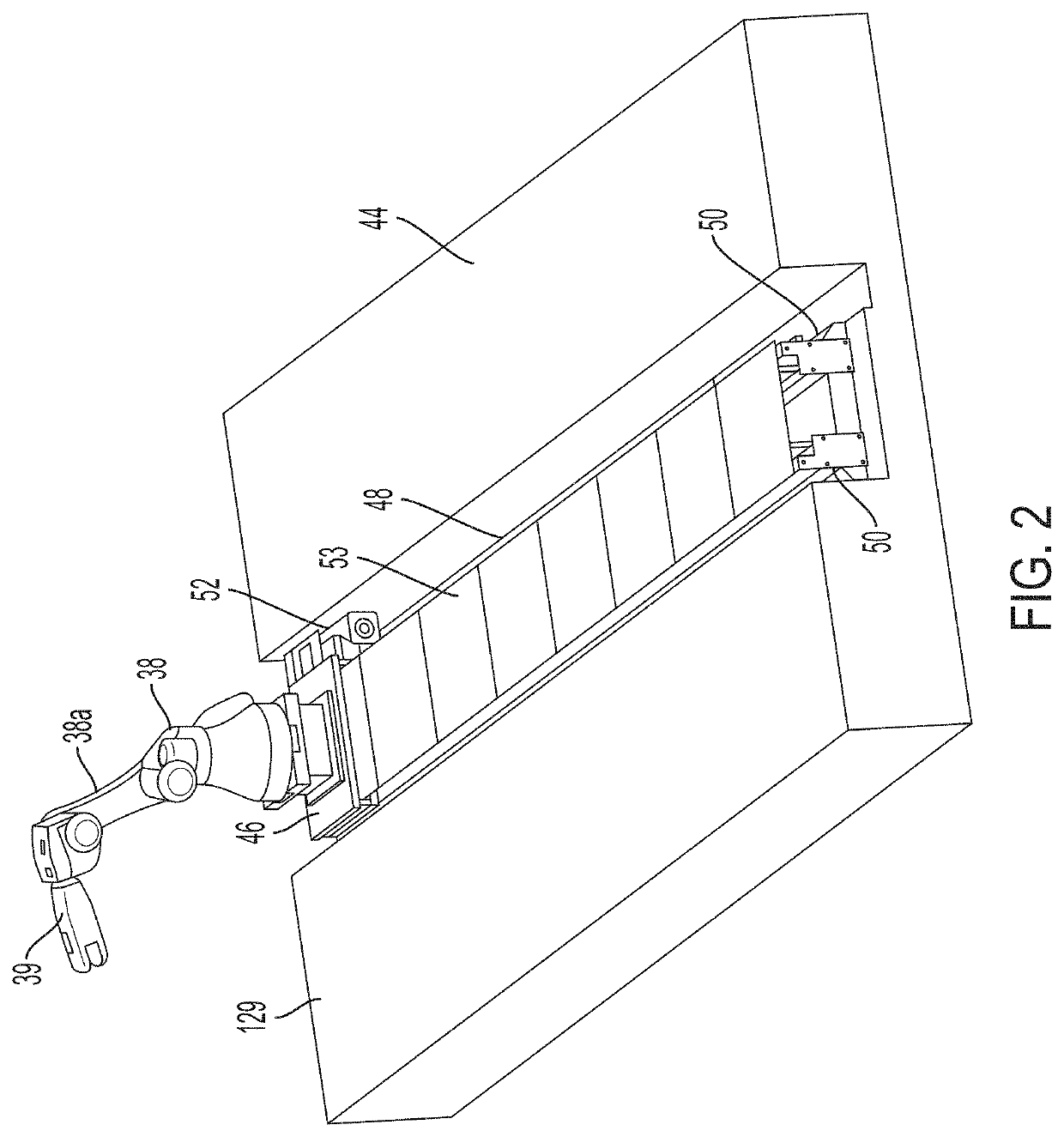 Robotic target alignment for vehicle sensor calibration