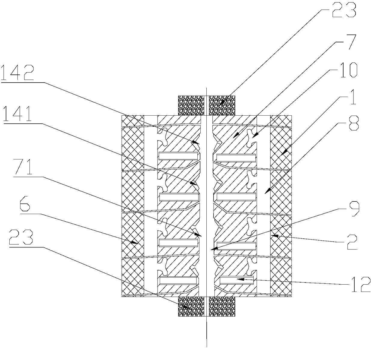 Fiber drawing process