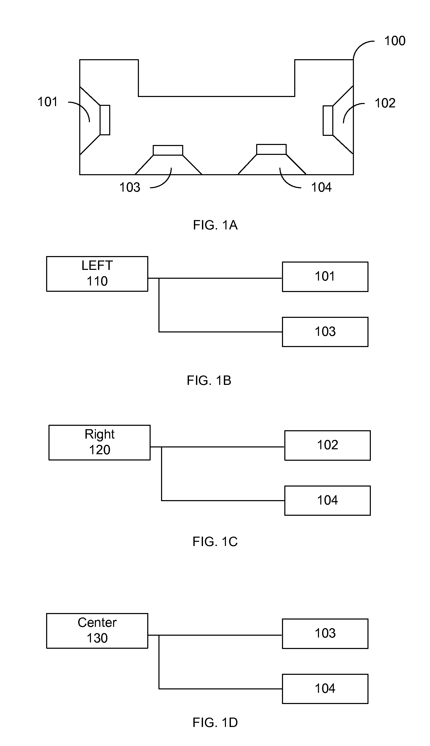 Virtual surround for loudspeakers with increased constant directivity