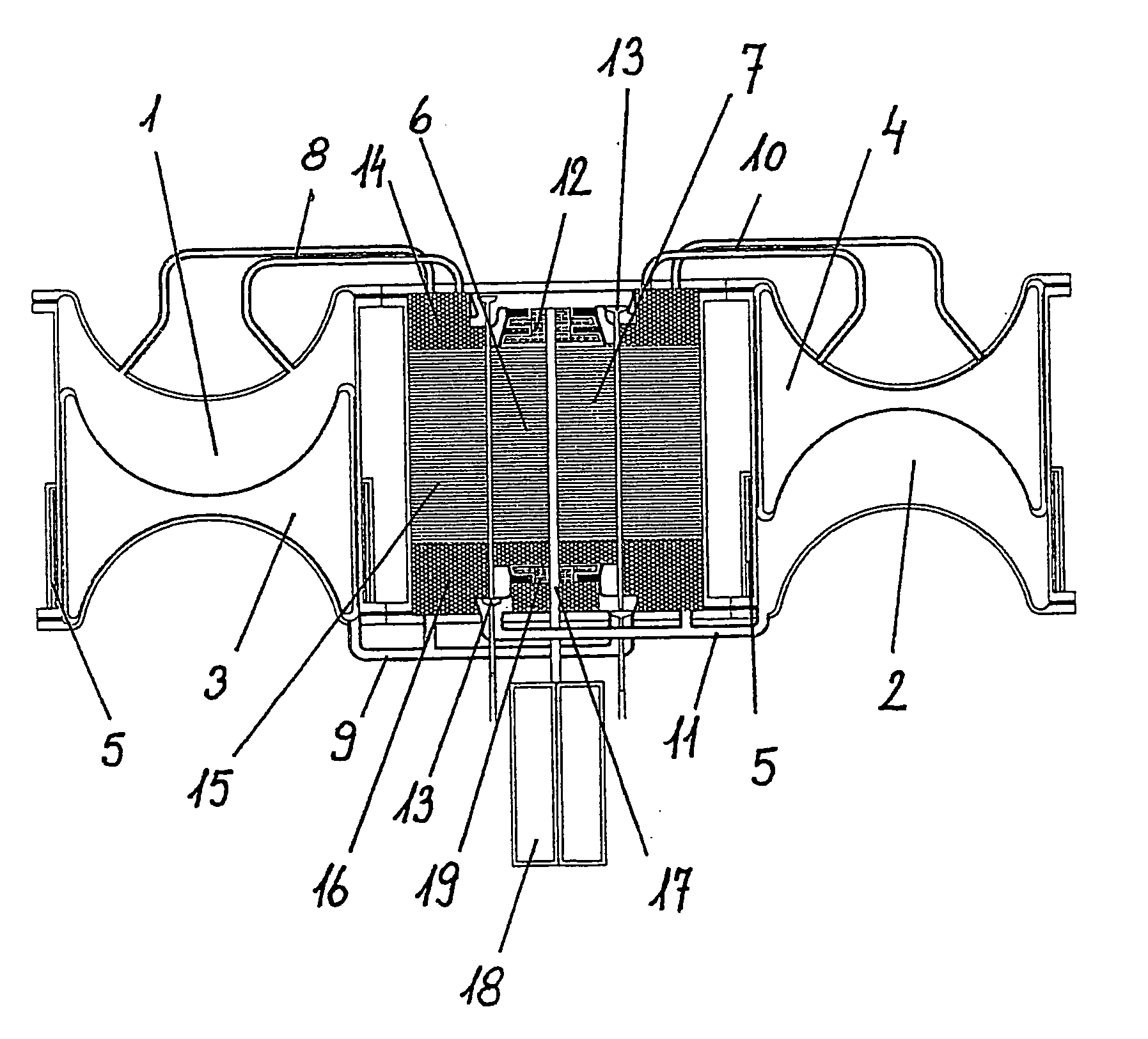 Method and device for converting thermal energy into kinetic energy